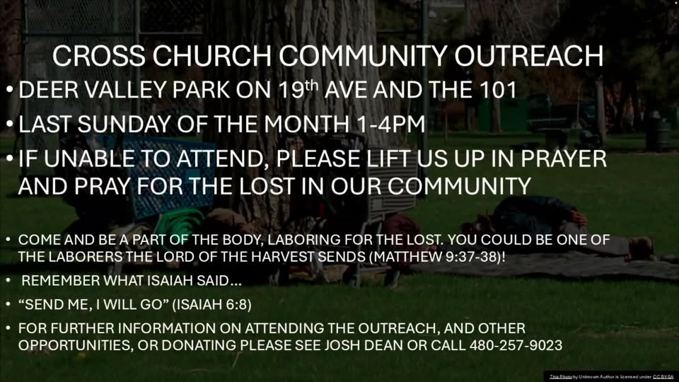 BuildX - Sunday Livestream

Cross Church Phoenix -...