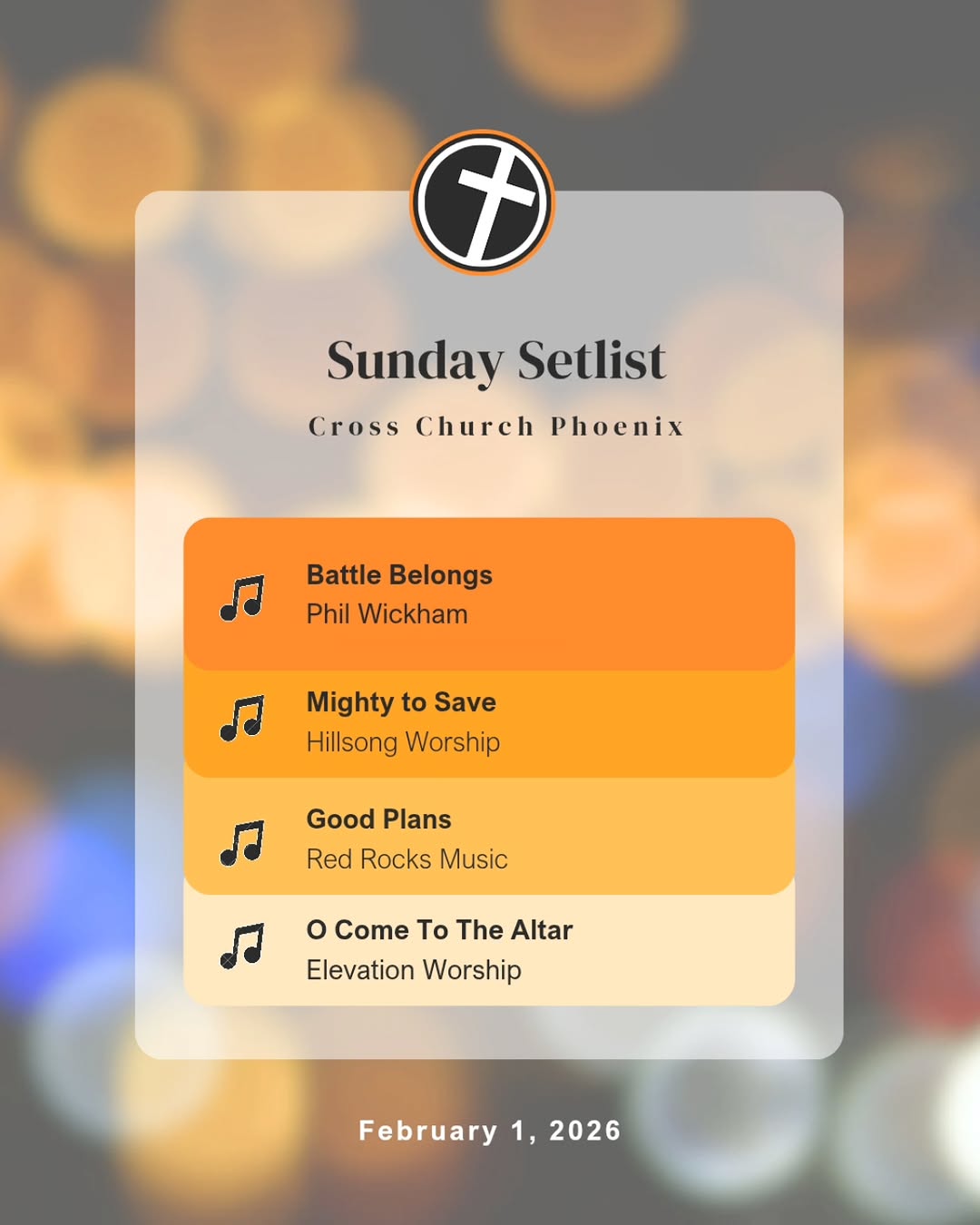 Hope to see you this Sunday for God honoring worsh...