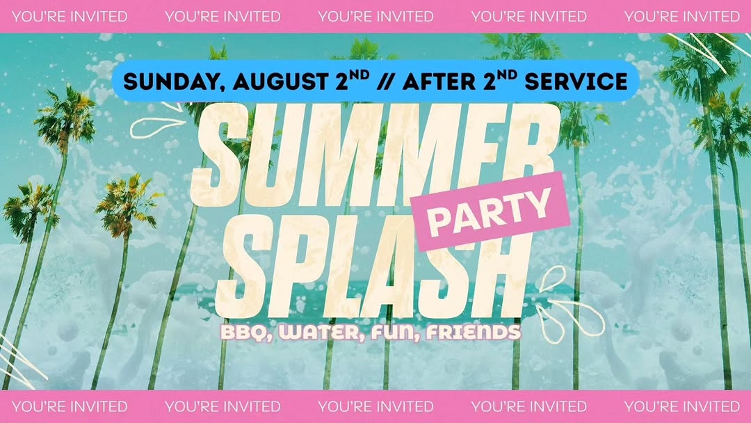 Our back to school BBQ splash is TOMORROW, Sunday,...