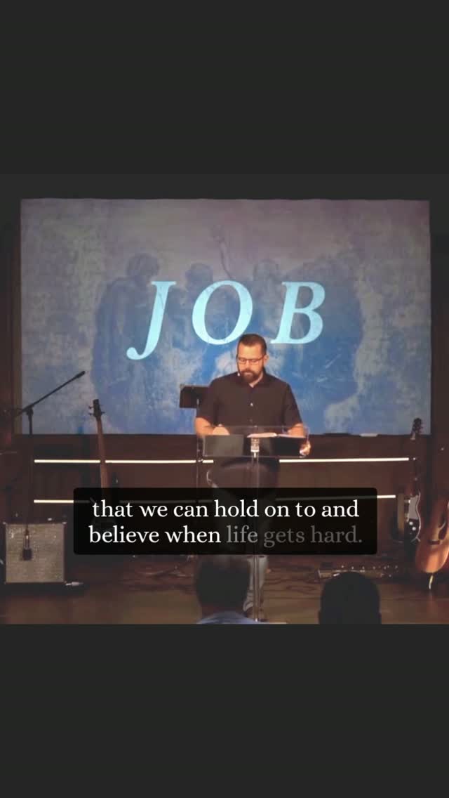 A. All suffering is under God's sovereignty
B. Job...