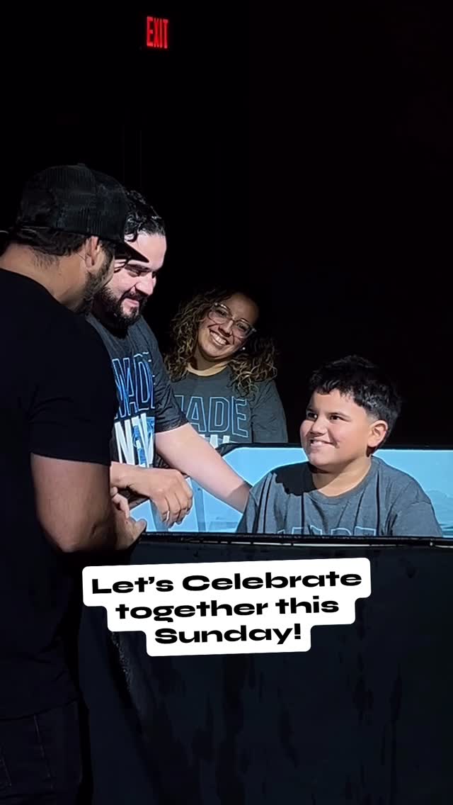 JOIN US TO CELEBRATE NEW LIFE!
—
We’ve got baptism...