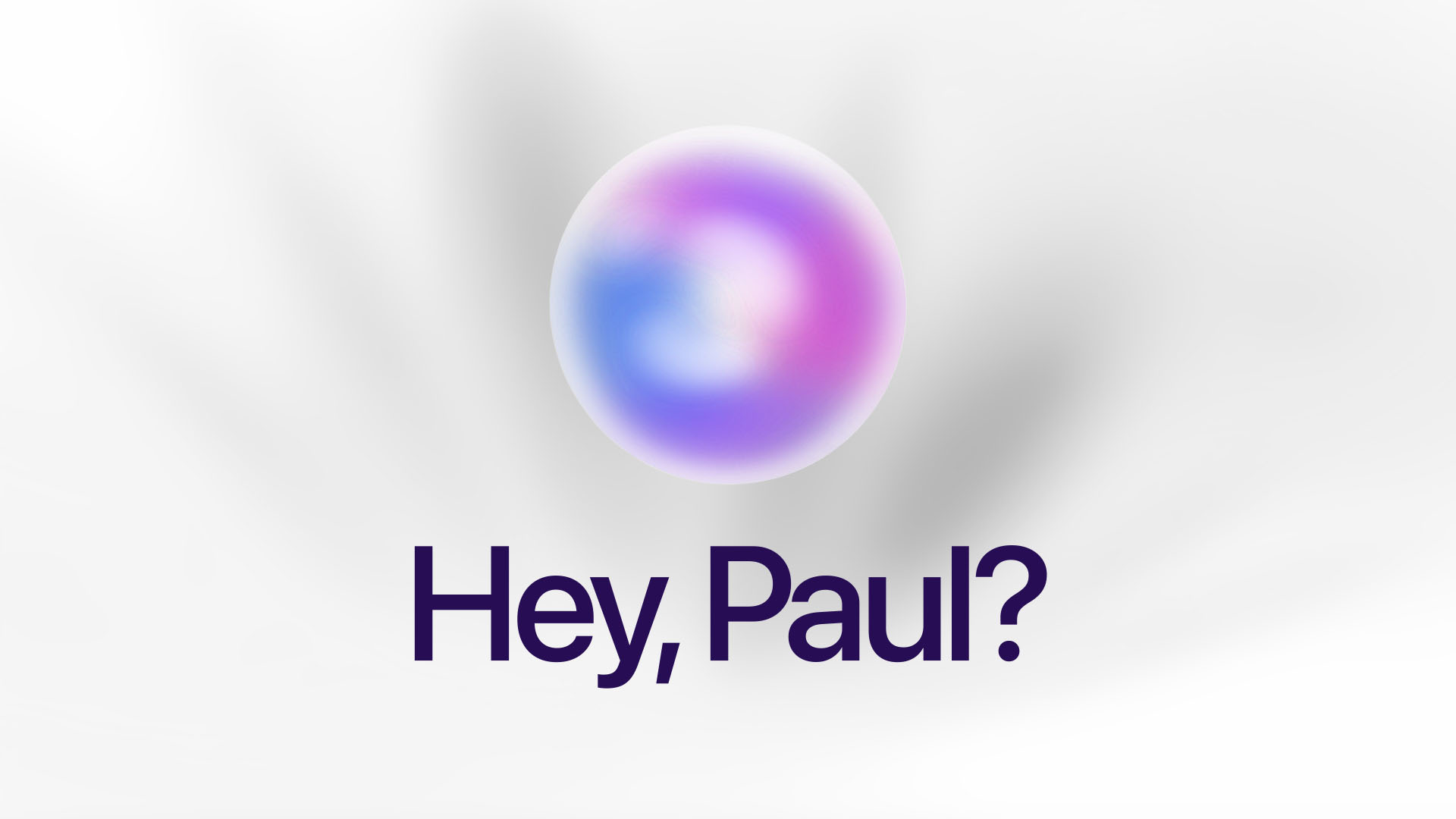 Hey, Paul